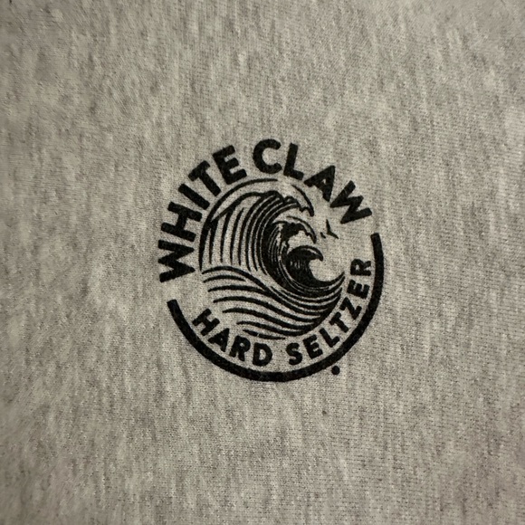 Women’s thick light grey white claw hoodie - Picture 4 of 5
